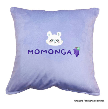 ちいかわ クッションカバー 45×45cm ちいかわ ハチワレ うさぎ モモンガ かわいい 可愛い フルーツ デザイン 果物 柄 カバー単品 プレゼント(代引不可)