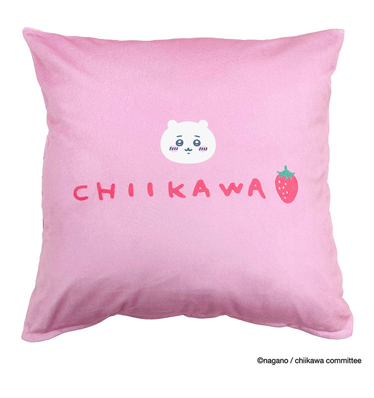 ちいかわ クッションカバー 45×45cm ちいかわ ハチワレ うさぎ モモンガ かわいい 可愛い フルーツ デザイン 果物 柄 カバー単品 プレゼント(代引不可)