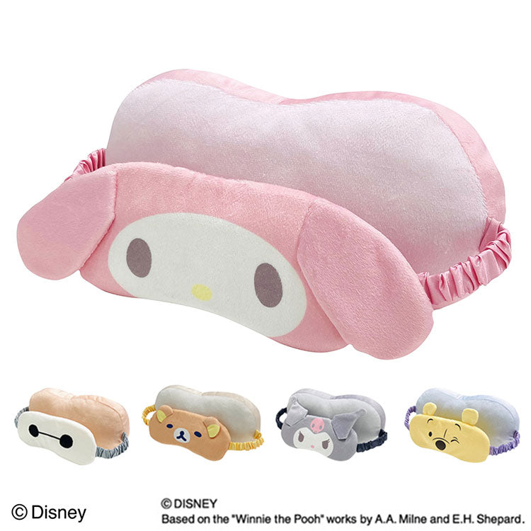 ディズニー まくら付きアイピロー くまのプーさん ベイマックス リラックマ サンリオ マイメロディ クロミ 枕&アイマスク まくら付きアイピロー ディズニー リラックス お昼寝 マシュマロポップ(代引不可)