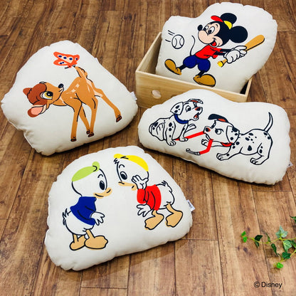 ダイカットクッションディズニー 復刻シリーズ ミッキーマウス キャラクター かわいい こども ジュニア 子ども キッズ プレゼント 贈り物 ギフト 男の子 女の子 クリスマス 誕生日 幼稚園 保育園(代引不可)