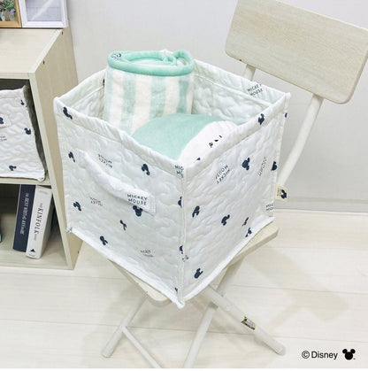 ディズニー 韓国 イブル風 収納ボックス ミッキーマウス 収納 韓国風 イブル ぽこぽこ コンパクト ライセンス ミッキー(代引不可)