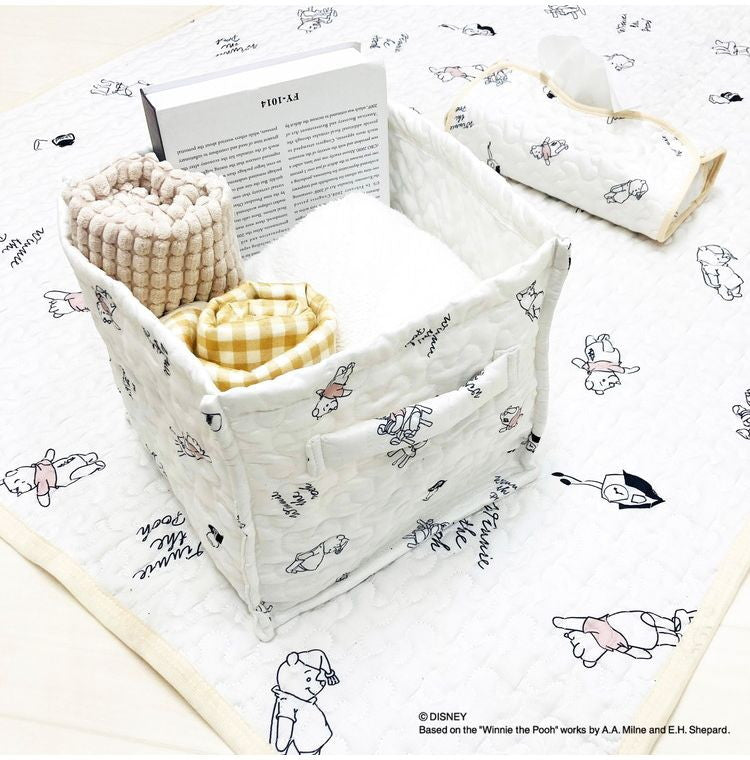 ディズニー 韓国 イブル風 収納ボックス ミッキーマウス 収納 韓国風 イブル ぽこぽこ コンパクト ライセンス ミッキー(代引不可)