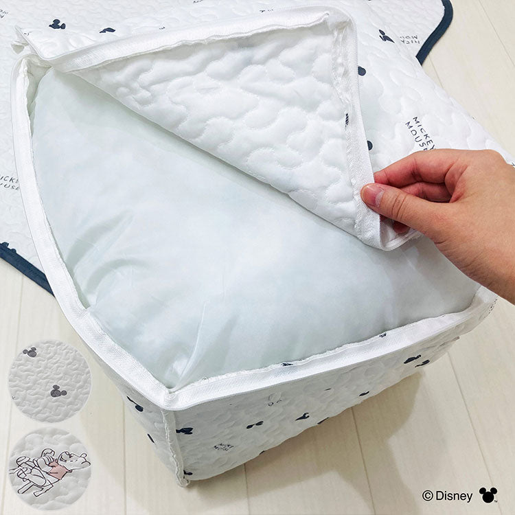 ディズニー 韓国 イブル風 収納袋 ミッキーマウス 収納 韓国風 イブル ぽこぽこ コンパクト ライセンス ミッキー(代引不可)