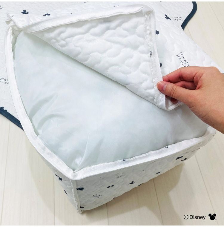 ディズニー 韓国 イブル風 収納袋 ミッキーマウス 収納 韓国風 イブル ぽこぽこ コンパクト ライセンス ミッキー(代引不可)