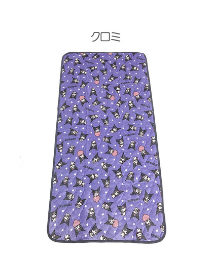 フランネル 敷パッド プー クロミ ハローキティ マイメロディ マイメロ キャラクター かわいい こども ジュニア 子ども キッズ プレゼント 贈り物 ギフト 男の子 女の子 クリスマス 誕生日(代引不可)