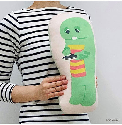 ダイカットクッション ガチャピン ムック キャラクター かわいい こども ジュニア 子ども キッズ プレゼント 贈り物 ギフト 男の子 女の子 クリスマス 誕生日 幼稚園 保育園(代引不可)