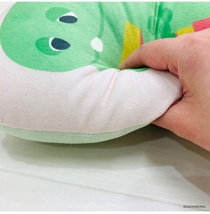 ダイカットクッション ガチャピン ムック キャラクター かわいい こども ジュニア 子ども キッズ プレゼント 贈り物 ギフト 男の子 女の子 クリスマス 誕生日 幼稚園 保育園(代引不可)