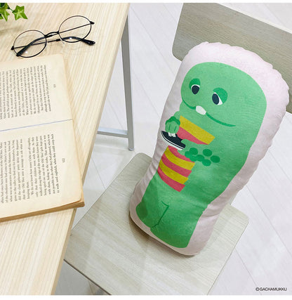 ダイカットクッション ガチャピン ムック キャラクター かわいい こども ジュニア 子ども キッズ プレゼント 贈り物 ギフト 男の子 女の子 クリスマス 誕生日 幼稚園 保育園(代引不可)