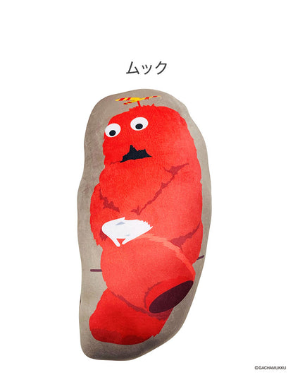 ダイカットクッション ガチャピン ムック キャラクター かわいい こども ジュニア 子ども キッズ プレゼント 贈り物 ギフト 男の子 女の子 クリスマス 誕生日 幼稚園 保育園(代引不可)