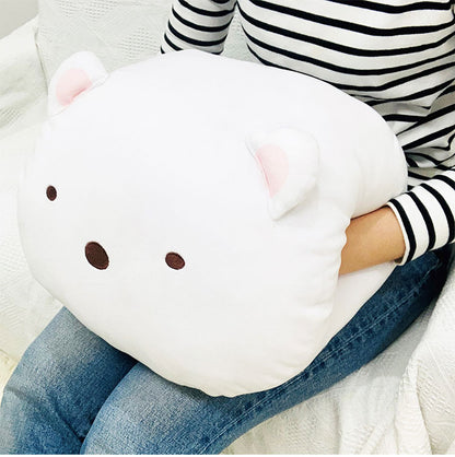 すみっコぐらし Hug me ハグミー クッション しろくま すみっコぐらし 抱き枕 しろくま 約30x40cm ハグミー ぬいぐるみ クッション キャラクター グッズ サンエックス(代引不可)