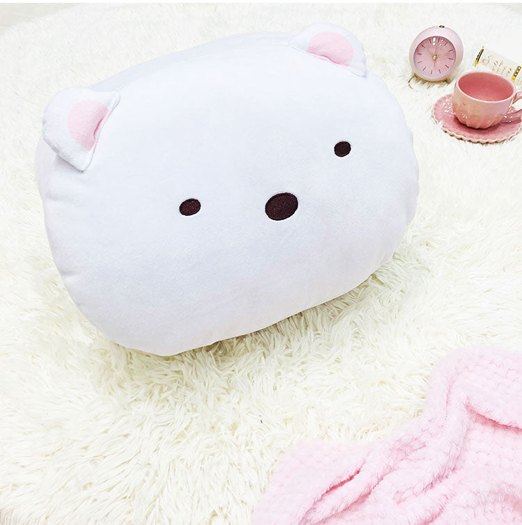 すみっコぐらし Hug me ハグミー クッション しろくま すみっコぐらし 抱き枕 しろくま 約30x40cm ハグミー ぬいぐるみ クッション キャラクター グッズ サンエックス(代引不可)