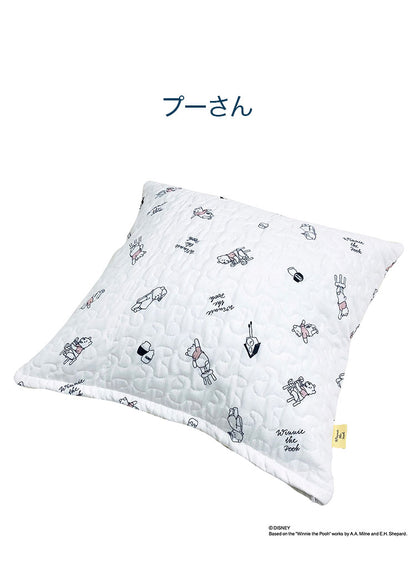 ディズニー クッションカバー 45×45cm イブル 韓国インテリア ミッキーマウス プーさん 洗える ファスナー式 可愛い かわいい キャラクター Disney(代引不可)
