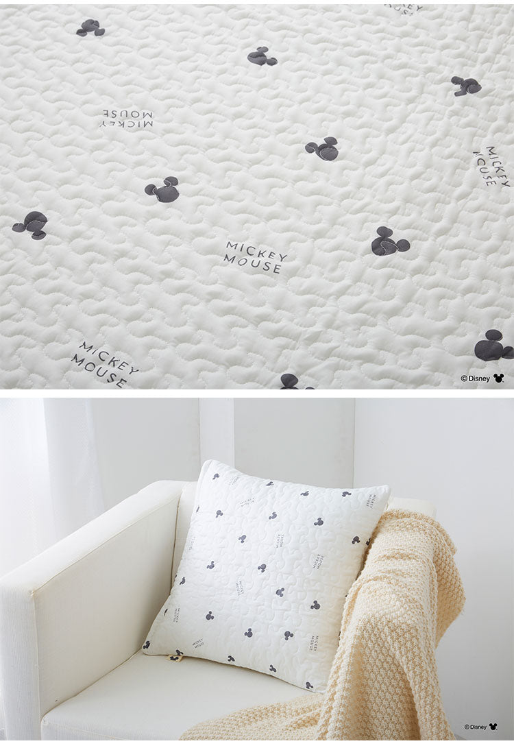 ディズニー クッションカバー 45×45cm イブル 韓国インテリア ミッキーマウス プーさん 洗える ファスナー式 可愛い かわいい キャラクター Disney(代引不可)