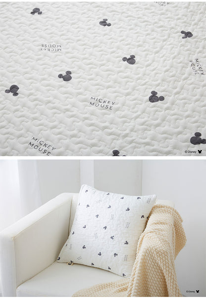 ディズニー クッションカバー 45×45cm イブル 韓国インテリア ミッキーマウス プーさん 洗える ファスナー式 可愛い かわいい キャラクター Disney(代引不可)