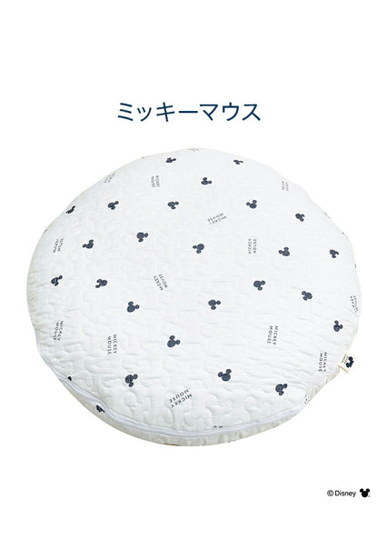 ディズニー ラウンドクッション 円形 55cm イブル 韓国インテリア ミッキーマウス プーさん 丸型 クッション 座布団 可愛い かわいい キャラクター Disney(代引不可)