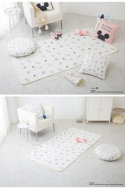 ディズニー アクセントラグ 100×195cm イブル 韓国インテリア ミッキーマウス プーさん ラグ マット カーペット 可愛い かわいい キャラクター Disney(代引不可)