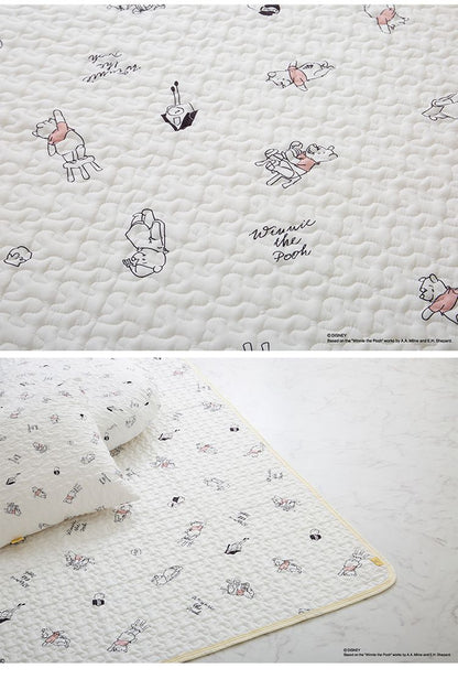 ディズニー アクセントラグ 100×195cm イブル 韓国インテリア ミッキーマウス プーさん ラグ マット カーペット 可愛い かわいい キャラクター Disney(代引不可)