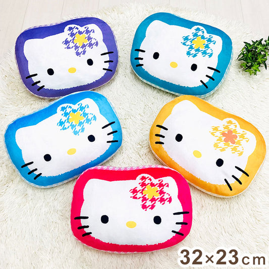 ハローキティ クッション ダイカットクッション カオハナ サンリオ モリシタ インテリア キャラクター グッズ シネマコレクション かわいい 枕 抱き枕 クッション(代引不可)