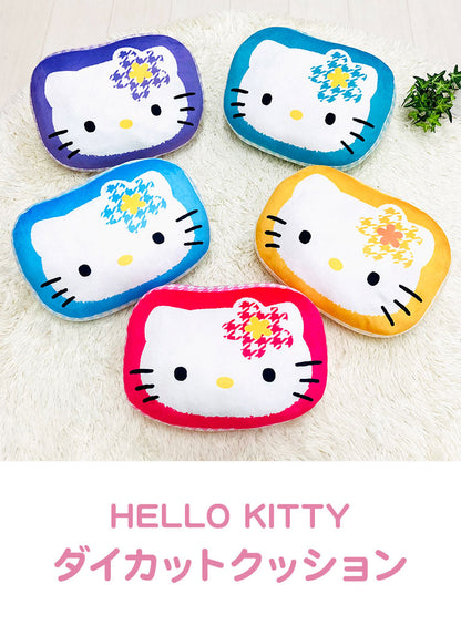 ハローキティ クッション ダイカットクッション カオハナ サンリオ モリシタ インテリア キャラクター グッズ シネマコレクション かわいい 枕 抱き枕 クッション(代引不可)
