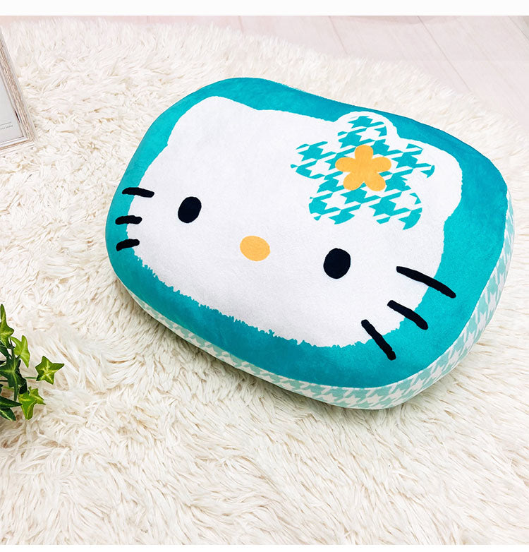 ハローキティ クッション ダイカットクッション カオハナ サンリオ モリシタ インテリア キャラクター グッズ シネマコレクション かわいい 枕 抱き枕 クッション(代引不可)
