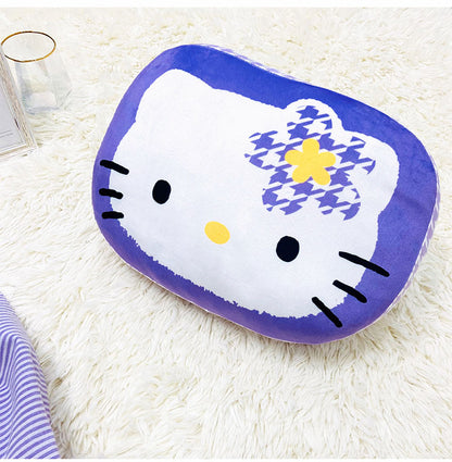 ハローキティ クッション ダイカットクッション カオハナ サンリオ モリシタ インテリア キャラクター グッズ シネマコレクション かわいい 枕 抱き枕 クッション(代引不可)