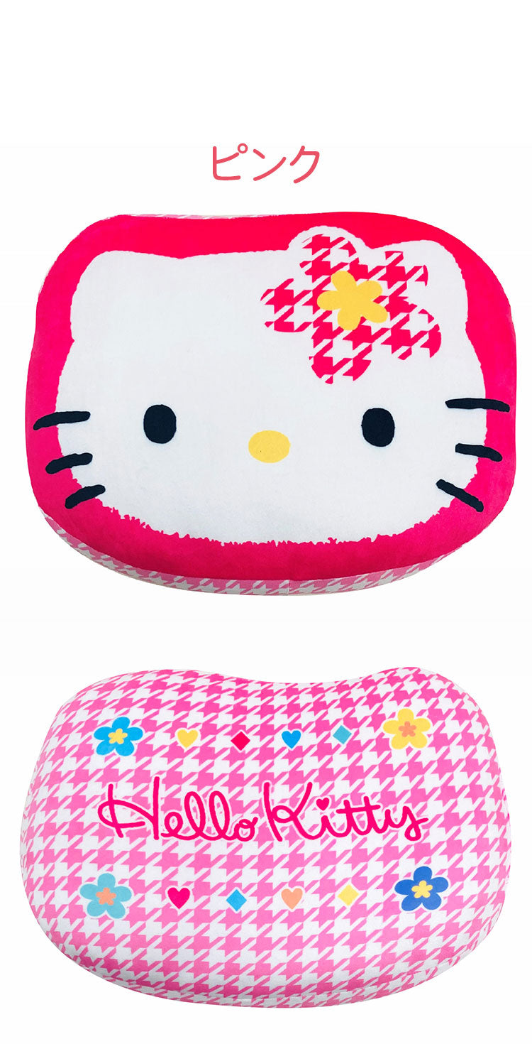 ハローキティ クッション ダイカットクッション カオハナ サンリオ モリシタ インテリア キャラクター グッズ シネマコレクション かわいい 枕 抱き枕 クッション(代引不可)