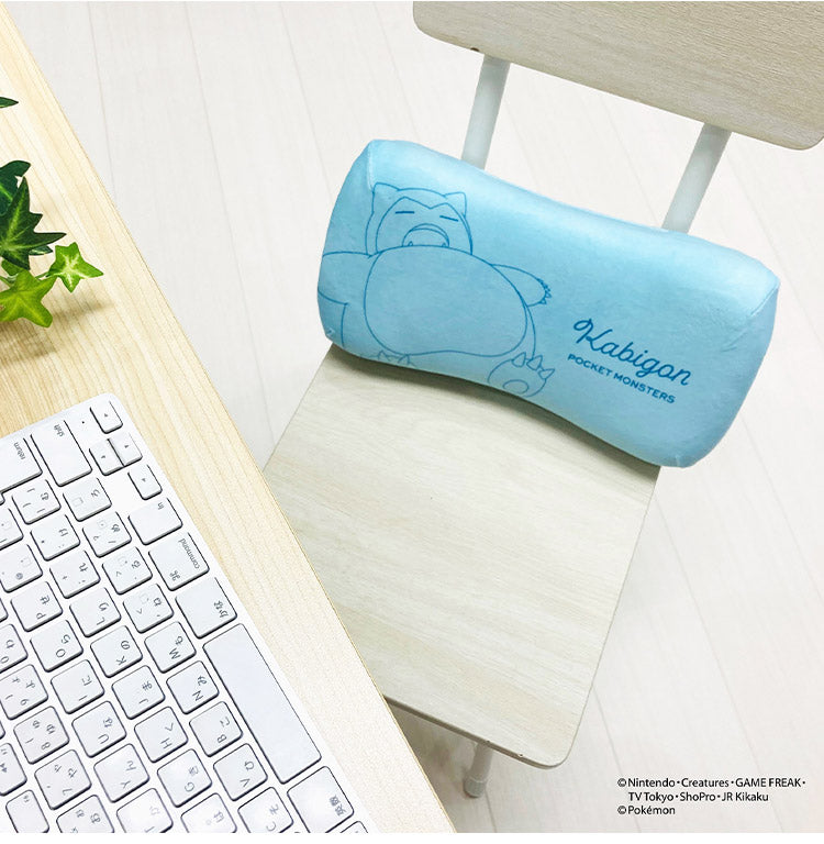 ポケモン ミニリラックスピロー ピカチュウ イーブイ カビゴン ニンフィア パステルシリーズ 腰枕 背当てクッション 可愛い かわいい Pokemon キャラクター(代引不可)