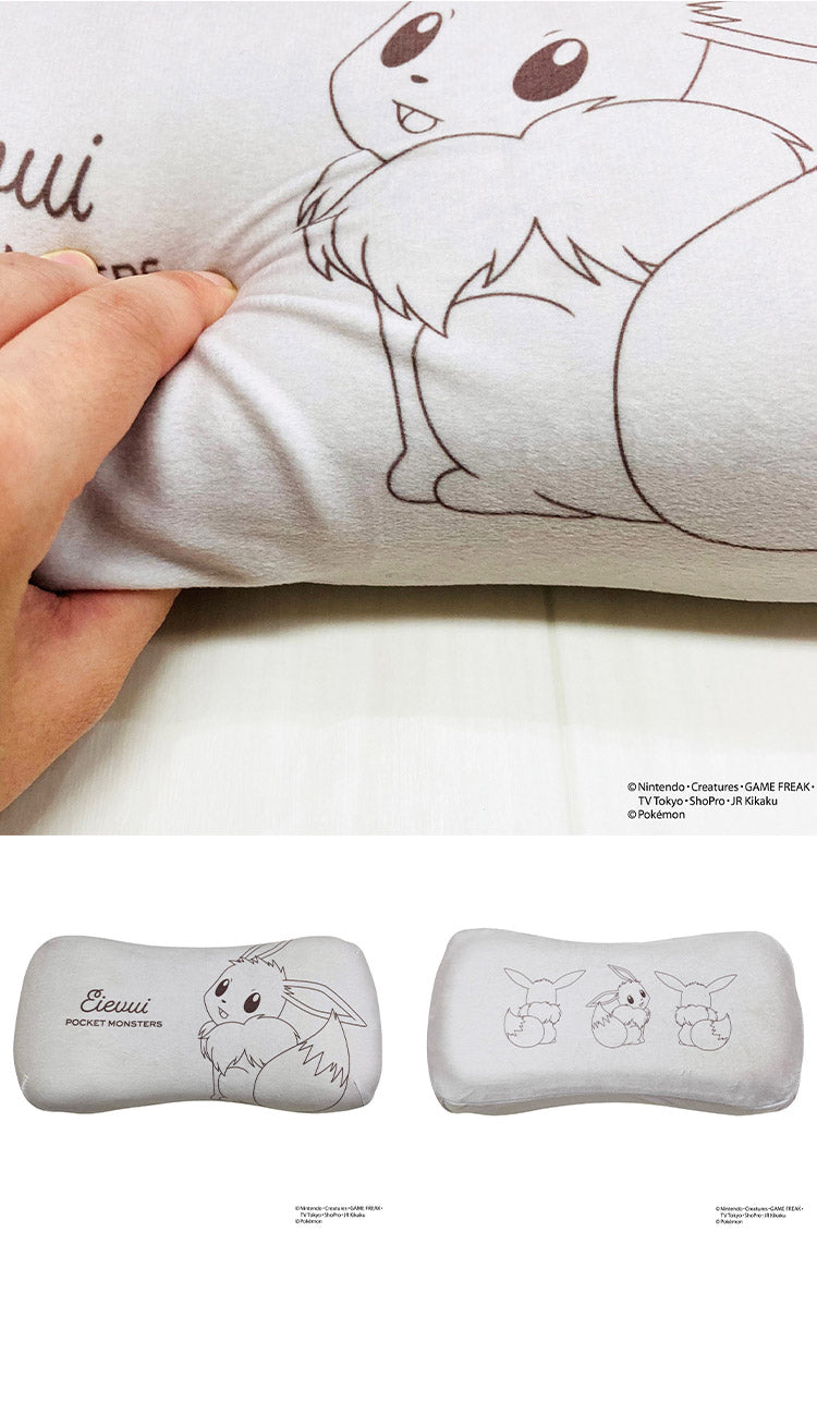ポケモン ミニリラックスピロー ピカチュウ イーブイ カビゴン ニンフィア パステルシリーズ 腰枕 背当てクッション 可愛い かわいい Pokemon キャラクター(代引不可)