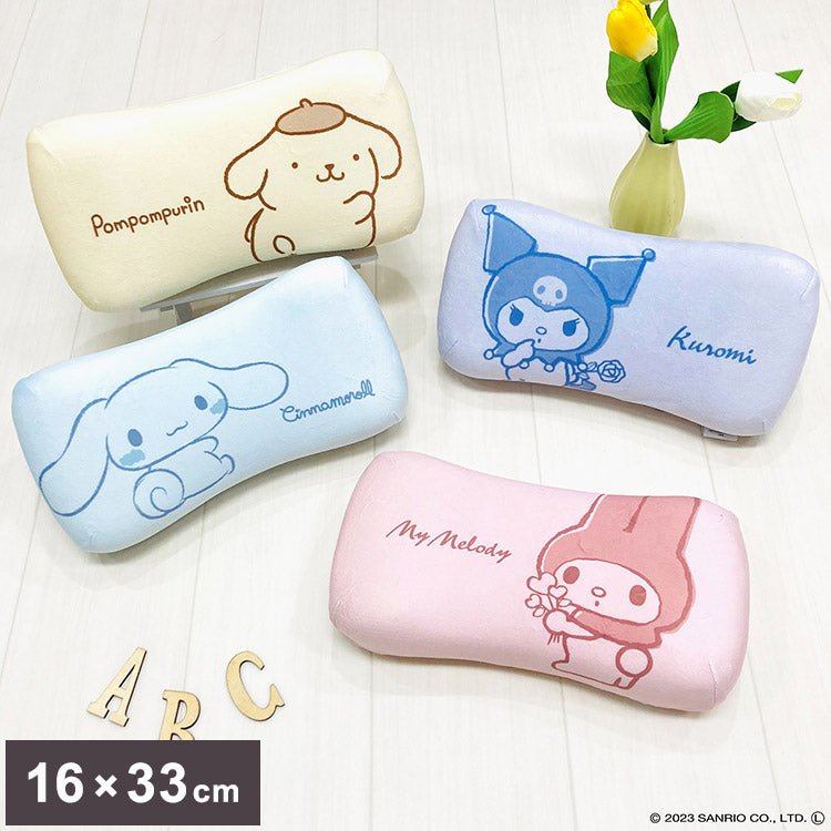 サンリオ ミニリラックスピロー マイメロディ クロミ ポムポムプリン シナモロール パステルシリーズ 腰枕 背当てクッション 可愛い かわいい Sanrio キャラクター(代引不可)