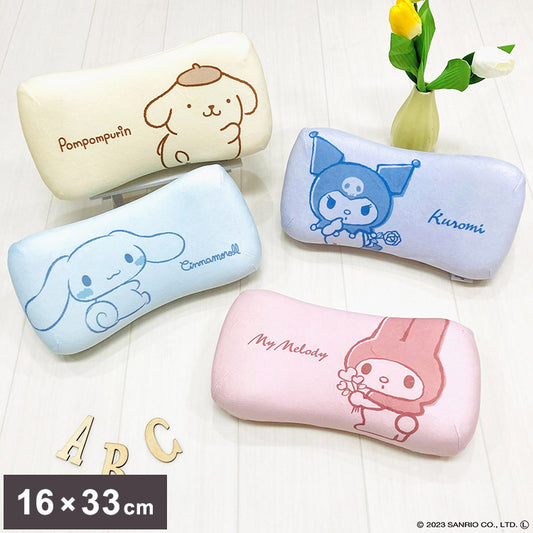 サンリオ ミニリラックスピロー マイメロディ クロミ ポムポムプリン シナモロール パステルシリーズ 腰枕 背当てクッション 可愛い かわいい Sanrio キャラクター(代引不可)