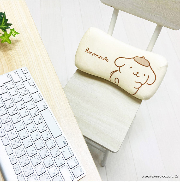 サンリオ ミニリラックスピロー マイメロディ クロミ ポムポムプリン シナモロール パステルシリーズ 腰枕 背当てクッション 可愛い かわいい Sanrio キャラクター(代引不可)