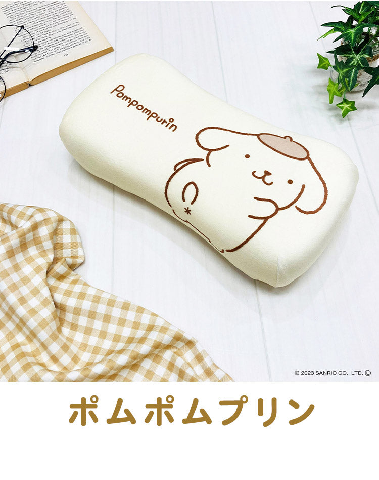 サンリオ ミニリラックスピロー マイメロディ クロミ ポムポムプリン シナモロール パステルシリーズ 腰枕 背当てクッション 可愛い かわいい Sanrio キャラクター(代引不可)