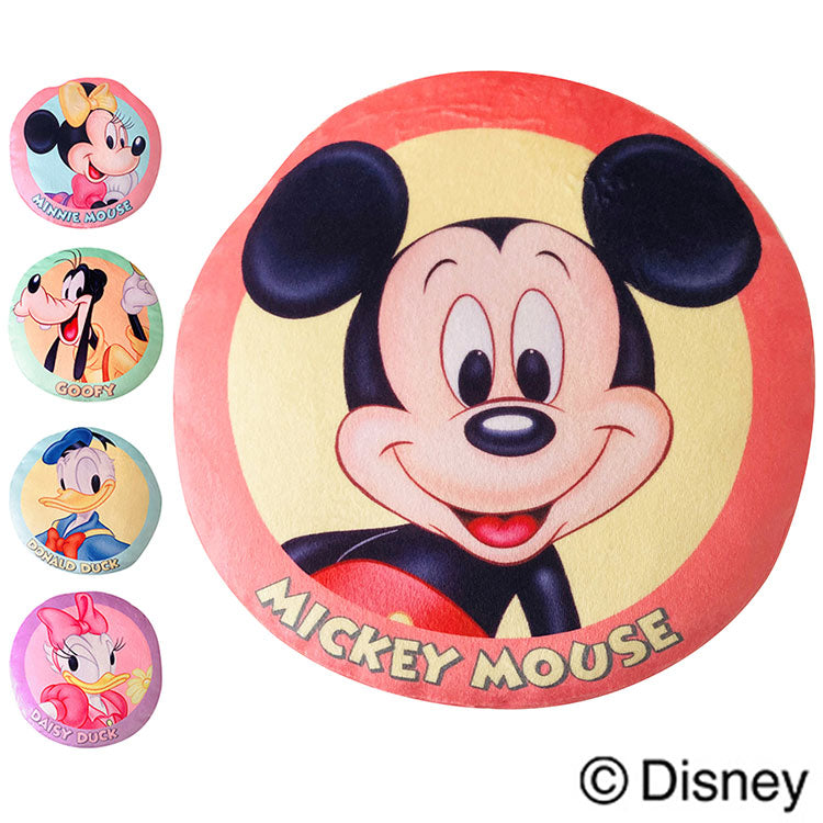 ディズニー パフクッション レトロ ミッキー フェイス キャラクター Disney ミッキー ミニー ドナルド デイジー グーフィー(代引不可)