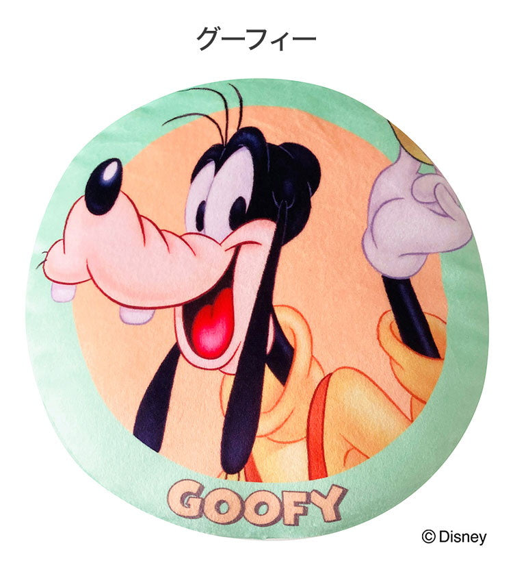 ディズニー パフクッション レトロ ミッキー フェイス キャラクター Disney ミッキー ミニー ドナルド デイジー グーフィー(代引不可)