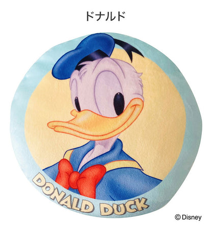 ディズニー パフクッション レトロ ミッキー フェイス キャラクター Disney ミッキー ミニー ドナルド デイジー グーフィー(代引不可)