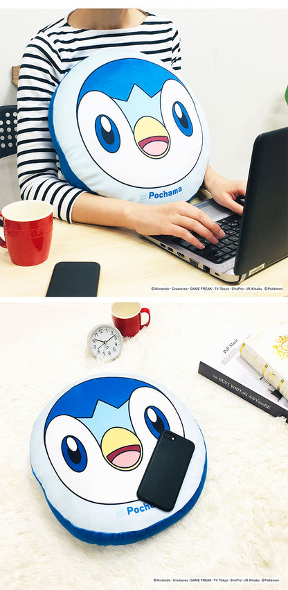 ポケットモンスター ダイカットクッション ピカチュウ イーブイ ゲンガー ヤドン ポッチャマ もちもちフェイスクッション ポケモン キャラクター 可愛い かわいい プレゼント(代引不可)