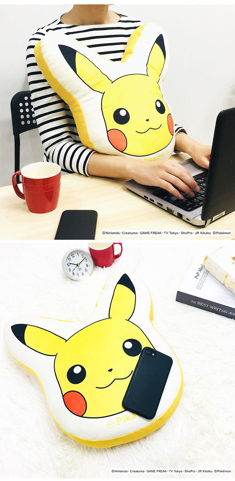 ポケットモンスター ダイカットクッション ピカチュウ イーブイ ゲンガー ヤドン ポッチャマ もちもちフェイスクッション ポケモン キャラクター 可愛い かわいい プレゼント(代引不可)