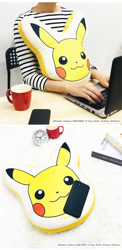ポケットモンスター ダイカットクッション ピカチュウ イーブイ ゲンガー ヤドン ポッチャマ もちもちフェイスクッション ポケモン キャラクター 可愛い かわいい プレゼント(代引不可)