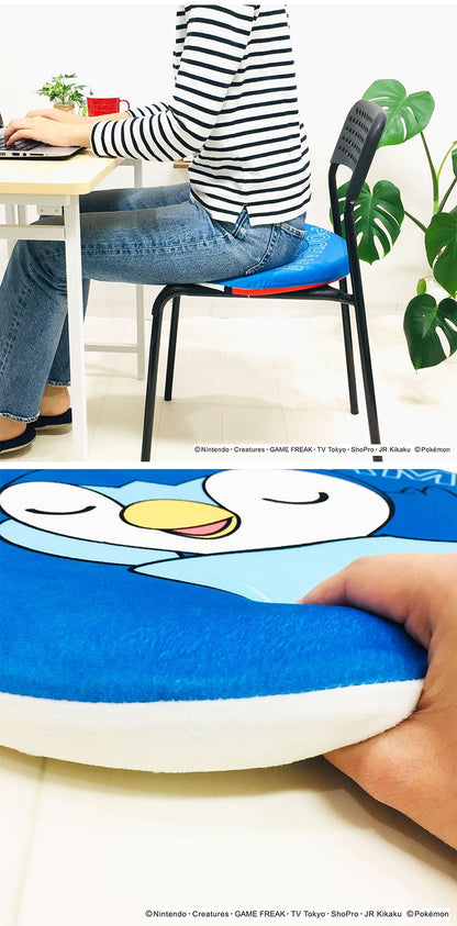 ポケットモンスター 低反発チェアパッド ピカチュウ イーブイ ゲンガー ヤドン メタモン ポッチャマ 丸型 円形 クッション 座布団 ポケモン キャラクター 可愛い かわいい プレゼント(代引不可)