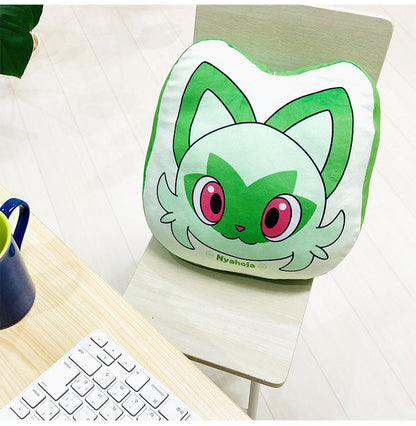 もちもちフェイスクッション ポケモン ニャオハ ホゲータ クワッス パモ パピモッチ キャラクター かわいい こども ジュニア 子ども キッズ プレゼント 贈り物 ギフト 男の子 女の子 クリスマス(代引不可)