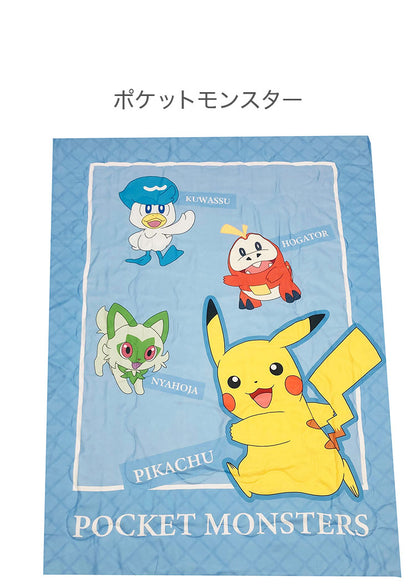 肌掛け布団 ポケモン パルデア ピカチュウ カビゴン キャラクター かわいい こども ジュニア 子ども キッズ プレゼント 贈り物 ギフト 男の子 女の子 クリスマス 誕生日 幼稚園 掛け布団 ふとん(代引不可)