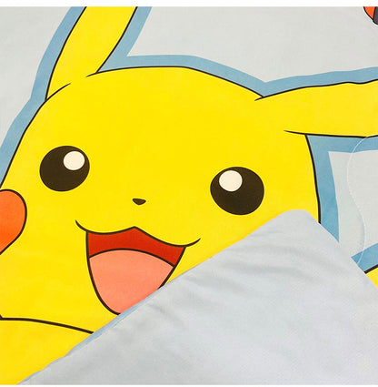 肌掛け布団 ポケモン パルデア ピカチュウ カビゴン キャラクター かわいい こども ジュニア 子ども キッズ プレゼント 贈り物 ギフト 男の子 女の子 クリスマス 誕生日 幼稚園 掛け布団 ふとん(代引不可)