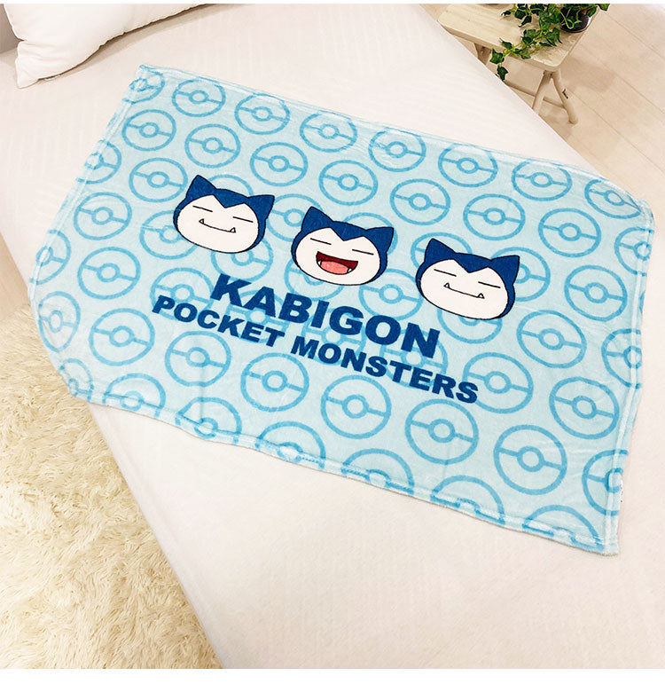 ひざ掛け ポケモン パルデア ピカチュウ カビゴン キャラクター かわいい こども ジュニア 子ども キッズ プレゼント 贈り物 ギフト 男の子 女の子 クリスマス 誕生日 幼稚園 掛け布団 ふとん(代引不可)