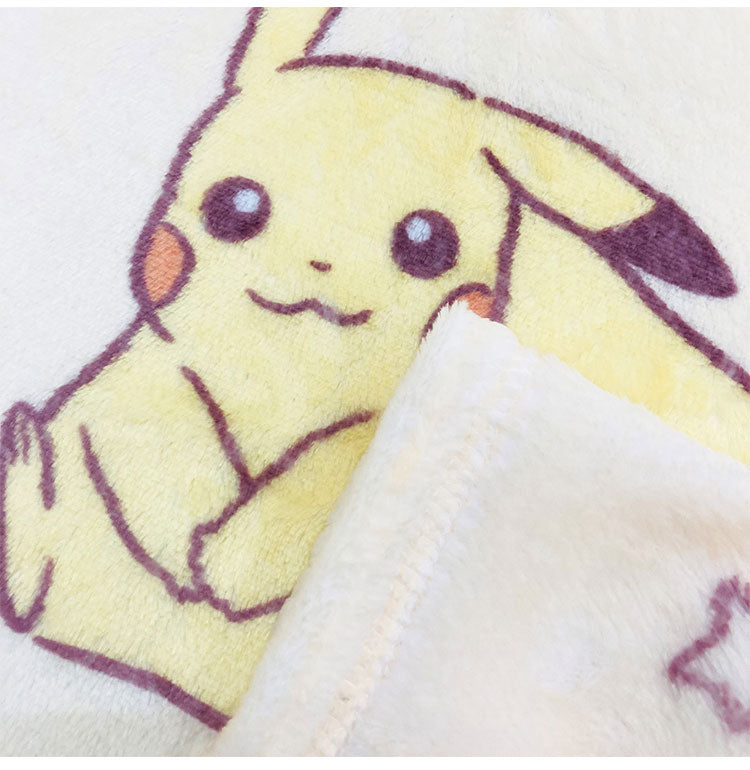 ひざ掛け ポケモン パルデア ピカチュウ カビゴン キャラクター かわいい こども ジュニア 子ども キッズ プレゼント 贈り物 ギフト 男の子 女の子 クリスマス 誕生日 幼稚園 掛け布団 ふとん(代引不可)