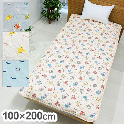 敷パッド ポケモン パルデア ピカチュウ カビゴン キャラクター かわいい こども ジュニア 子ども キッズ プレゼント 贈り物 ギフト 男の子 女の子 クリスマス 誕生日 幼稚園 掛け布団 ふとん(代引不可)