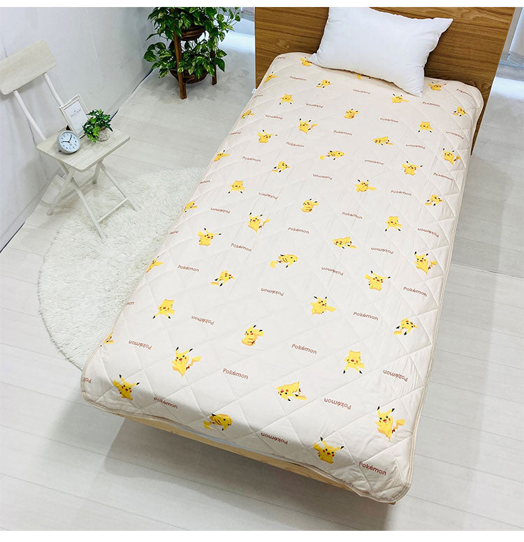 敷パッド ポケモン パルデア ピカチュウ カビゴン キャラクター かわいい こども ジュニア 子ども キッズ プレゼント 贈り物 ギフト 男の子 女の子 クリスマス 誕生日 幼稚園 掛け布団 ふとん(代引不可)
