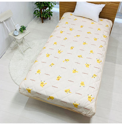 敷パッド ポケモン パルデア ピカチュウ カビゴン キャラクター かわいい こども ジュニア 子ども キッズ プレゼント 贈り物 ギフト 男の子 女の子 クリスマス 誕生日 幼稚園 掛け布団 ふとん(代引不可)