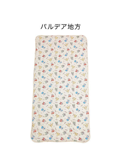 敷パッド ポケモン パルデア ピカチュウ カビゴン キャラクター かわいい こども ジュニア 子ども キッズ プレゼント 贈り物 ギフト 男の子 女の子 クリスマス 誕生日 幼稚園 掛け布団 ふとん(代引不可)
