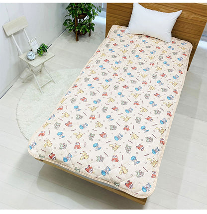 敷パッド ポケモン パルデア ピカチュウ カビゴン キャラクター かわいい こども ジュニア 子ども キッズ プレゼント 贈り物 ギフト 男の子 女の子 クリスマス 誕生日 幼稚園 掛け布団 ふとん(代引不可)