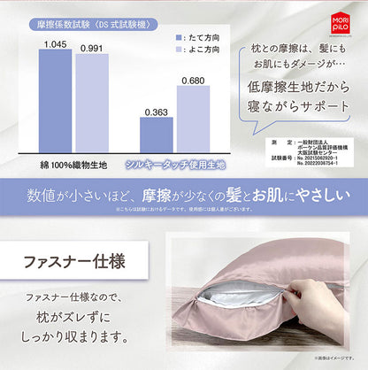 シルキータッチ枕カバー サンリオキャラクターズ ピローカバー フリル付き 肌触り 保湿 sanrio マイメロディ クロミ シナモンロール かわいい pillow cover 睡眠 安眠(代引不可)